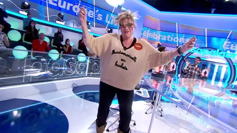 Marta Valverde celebra su triplete con ‘Europe´s living a celebration’ Marta Valverde celebra su triplete con ‘Europe´s living a celebration’