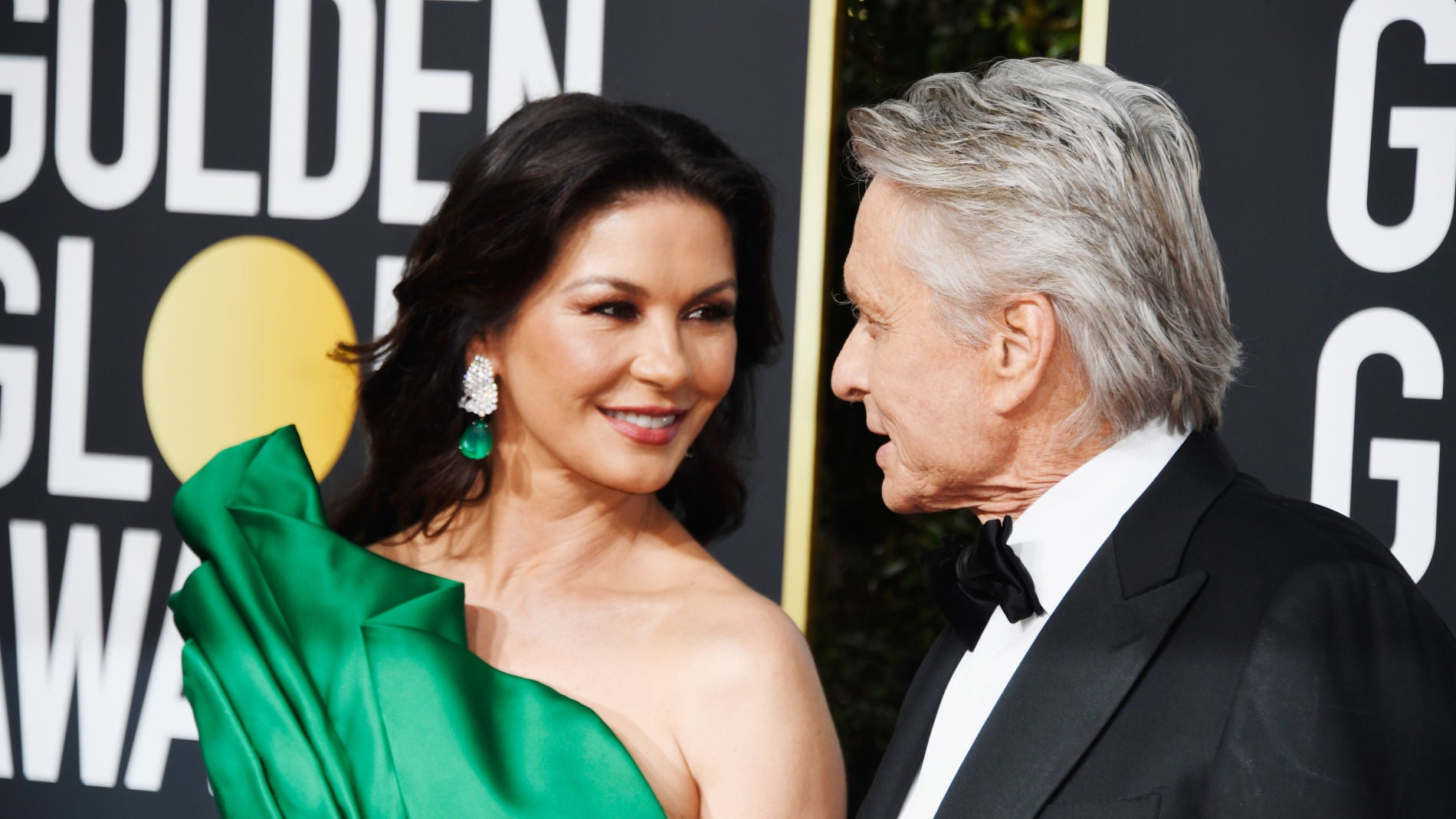 Catherine Zeta-Jones y Michael Douglas