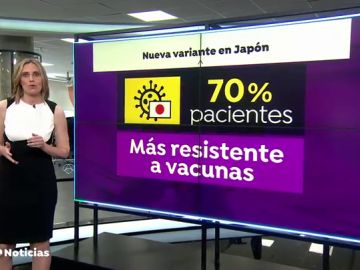 La variante del coronavirus 'Eek', que reduce la protección de las vacunas, predomina en un hospital de Tokio