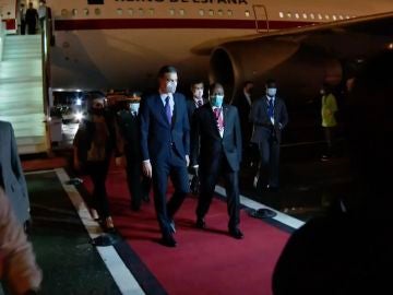 Pedro Sánchez en Angola