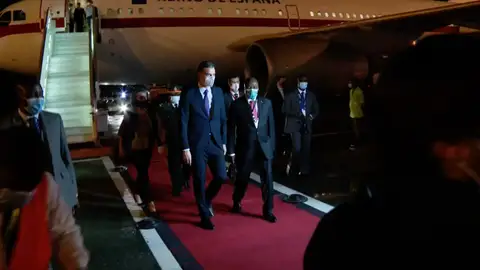 Pedro Sánchez en Angola Pedro Sánchez en Angola