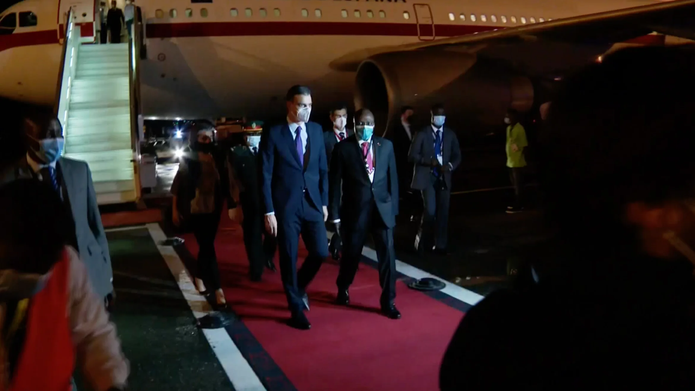 Pedro Sánchez en Angola Pedro Sánchez en Angola