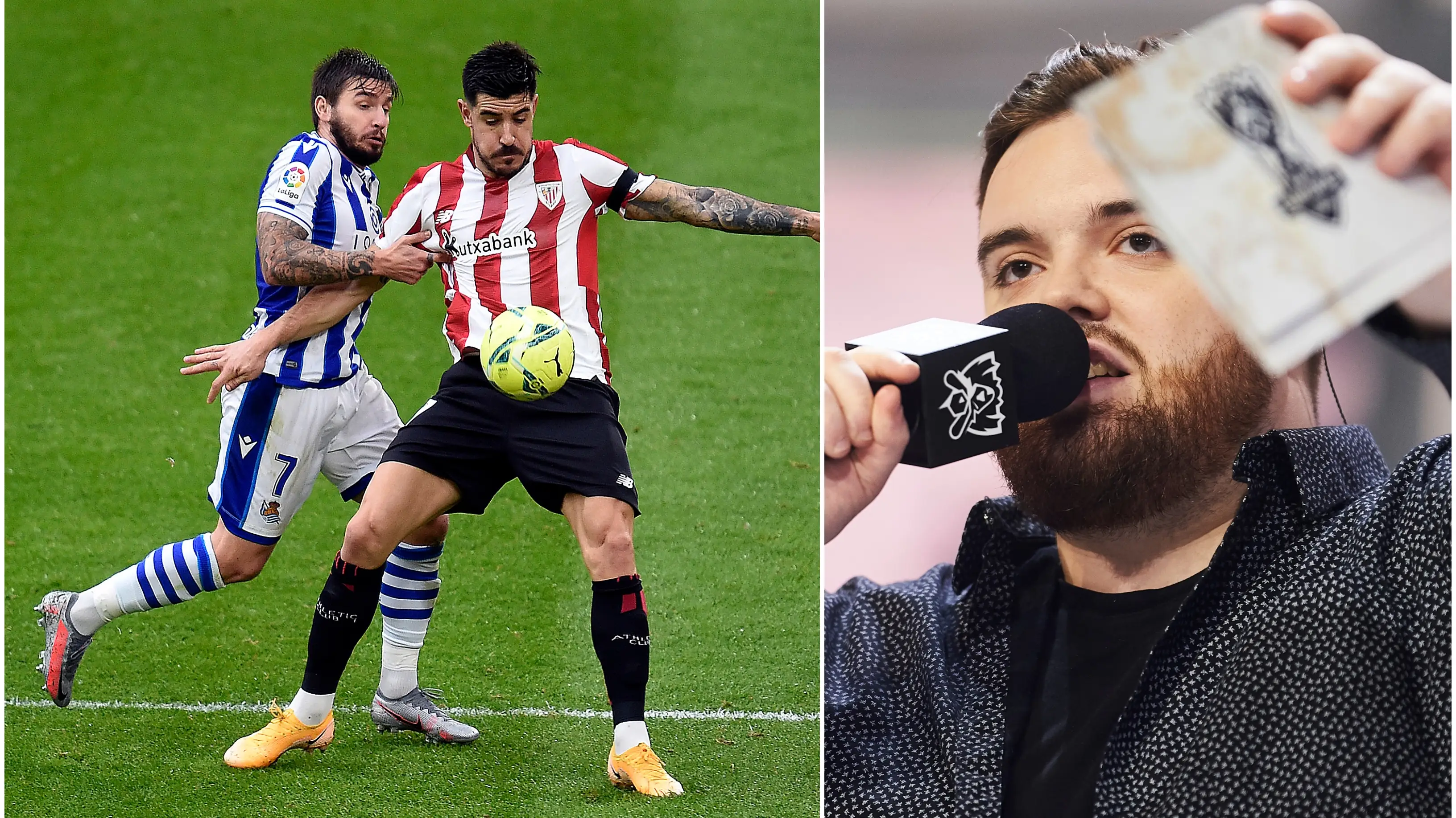 Ibai Llanos retransmite en directo el Real Sociedad - Athletic Club de la Liga a través de Twitch Ibai Llanos retransmite en directo el Real Sociedad - Athletic Club de la Liga a través de Twitch