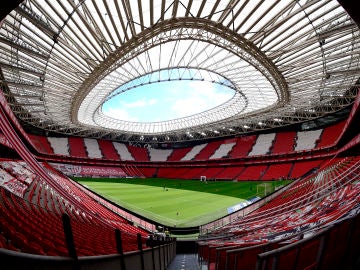 Estadio San Mamés, donde se disputarán partidos de la Eurocopa 2020