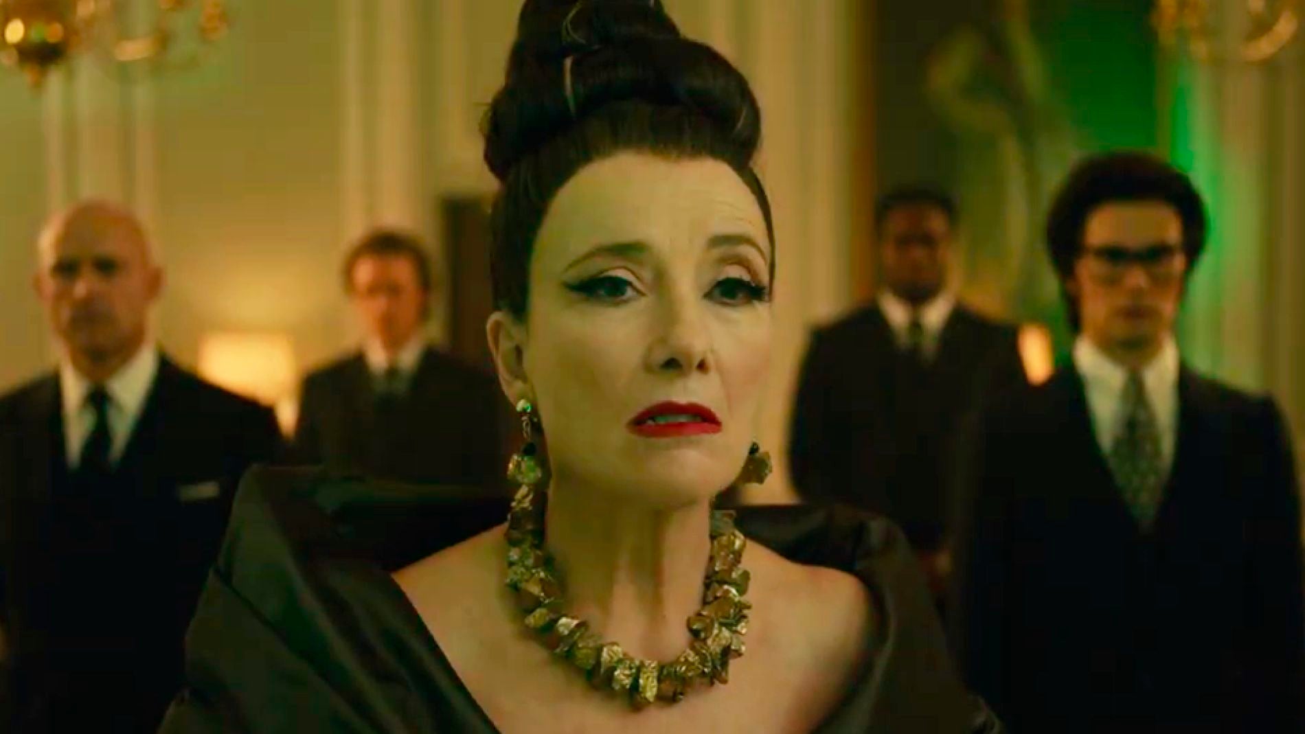 Emma Thompson como la Baronesa Von Hellman en 'Cruella'
