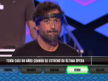 La acertada elección de Manolo: Verdi, protagonista del pleno de ‘Los dispersos’ La acertada elección de Manolo: Verdi, protagonista del pleno de ‘Los dispersos’
