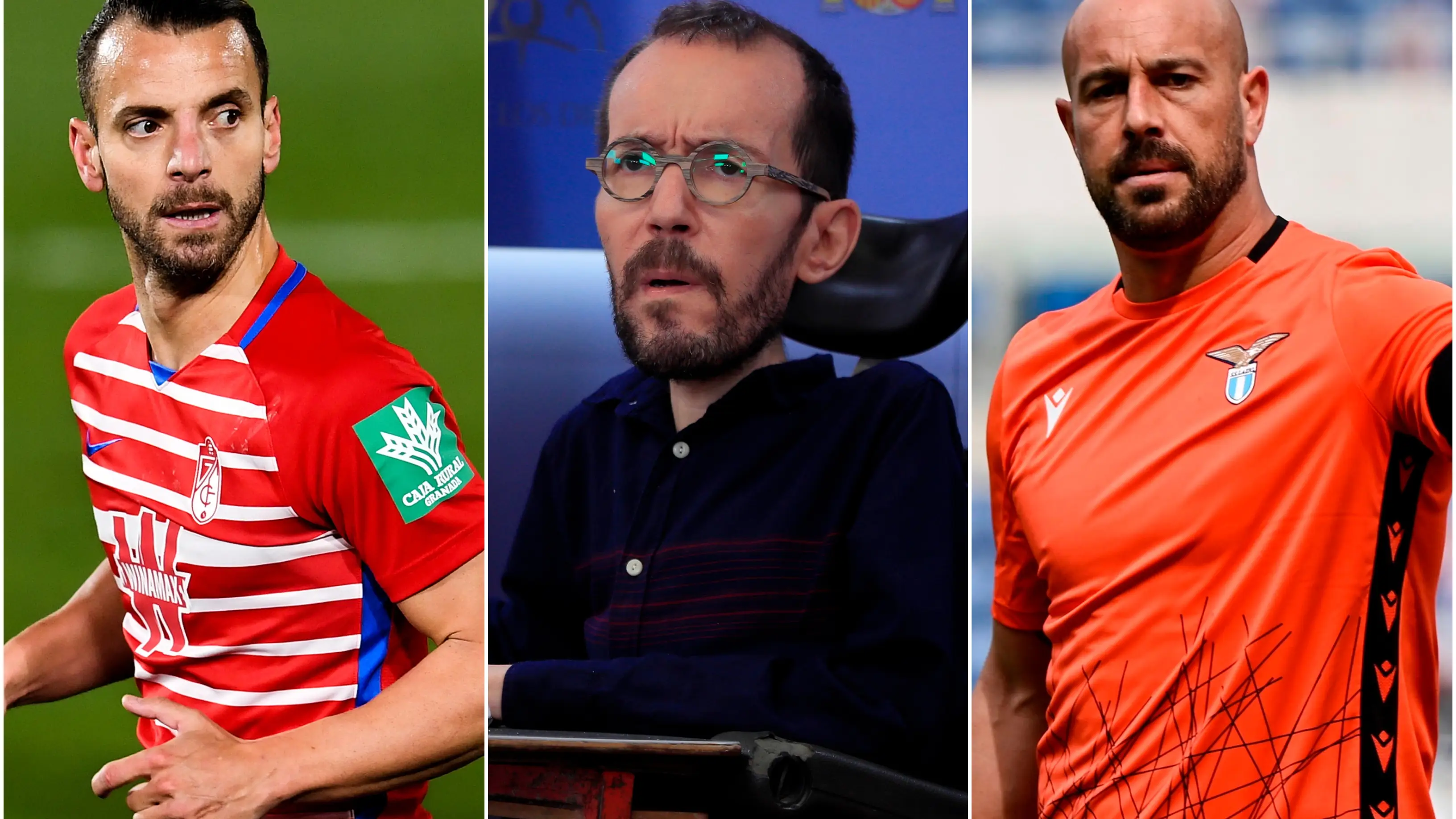 El 'enganch&oacute;n' entre Reina, Soldado y Pablo Echenique en Twitter tras el mitin de Vox en Vallecas: "&iexcl;Miserable!" 