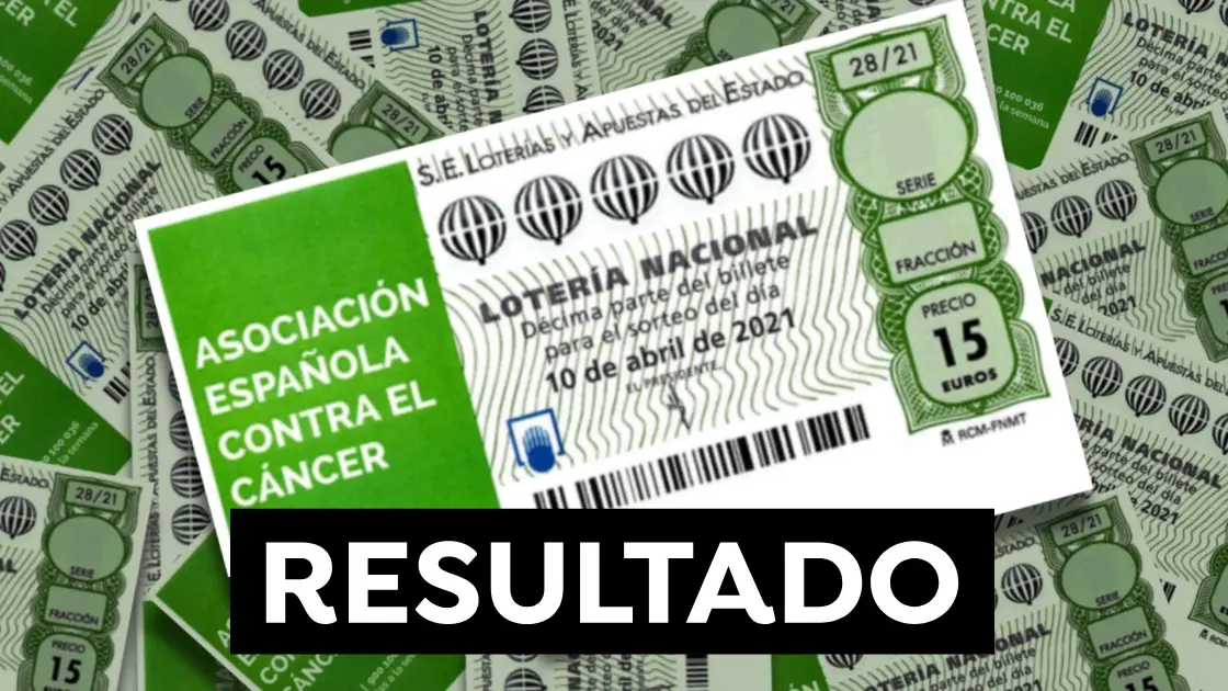 Comprobar Lotería Nacional: Resultado del Sorteo Extraordinario de la AECC hoy 10 de abril Comprobar Lotería Nacional: Resultado del Sorteo Extraordinario de la AECC hoy 10 de abril