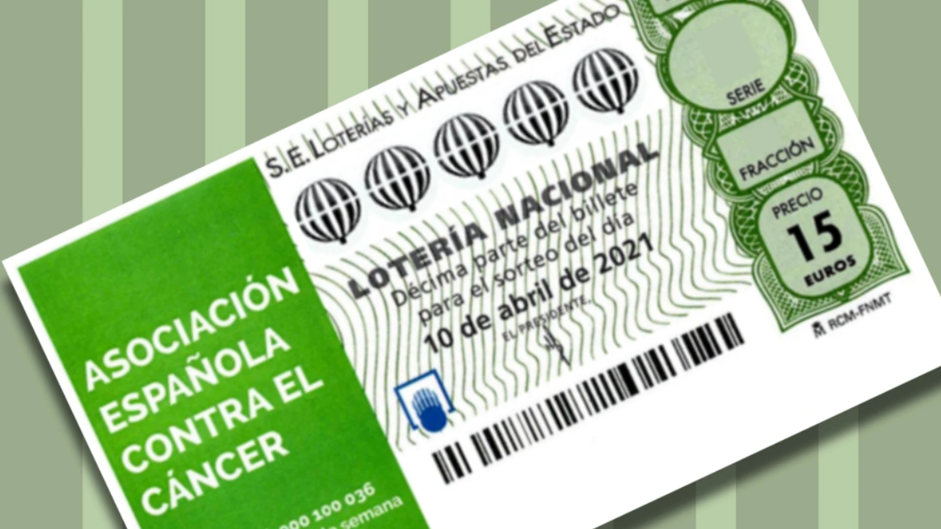 Sorteo Extraordinario de la AECC 2021: Horario y dónde ver el sorteo de la Lotería Nacional del 10 de abril Sorteo Extraordinario de la AECC 2021: Horario y dónde ver el sorteo de la Lotería Nacional del 10 de abril