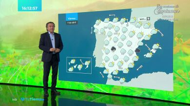 La previsión del tiempo hoy: Lluvias en las dos Castillas y Extremadura con aumento de temperatura en Baleares