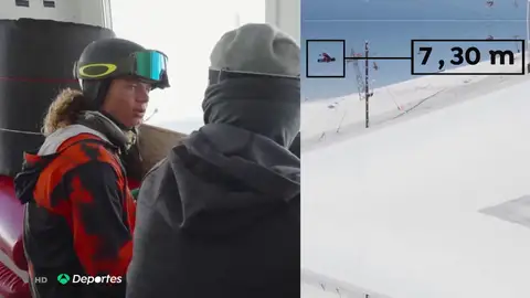Valentino Guseli logra un nuevo récord de salto en halfpipe con su snowboard y alcanza los 7,30 metros de altura Valentino Guseli logra un nuevo récord de salto en halfpipe con su snowboard y alcanza los 7,30 metros de altura
