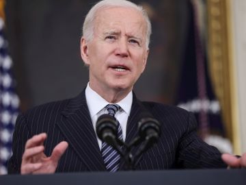 El presidente de EEUU, Joe Biden, que hoy ha anunciado medidas contra el uso de armas caseras