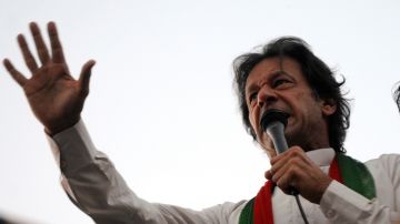 Primer ministro de Pakist&aacute;n, Imran khan.