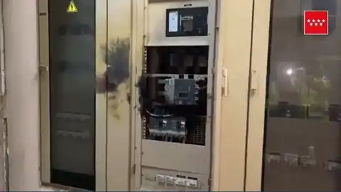 Cuadro eléctrico del centro comercial de Fuenlabrada Cuadro eléctrico del centro comercial de Fuenlabrada