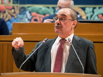 El presidente de Aragón, Javier Lambán El presidente de Aragón, Javier Lambán
