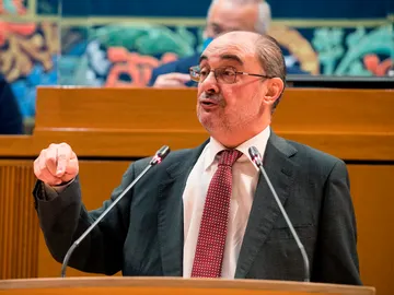 Lambán anuncia la prórroga del confinamiento autonómico Lambán anuncia la prórroga del confinamiento autonómico