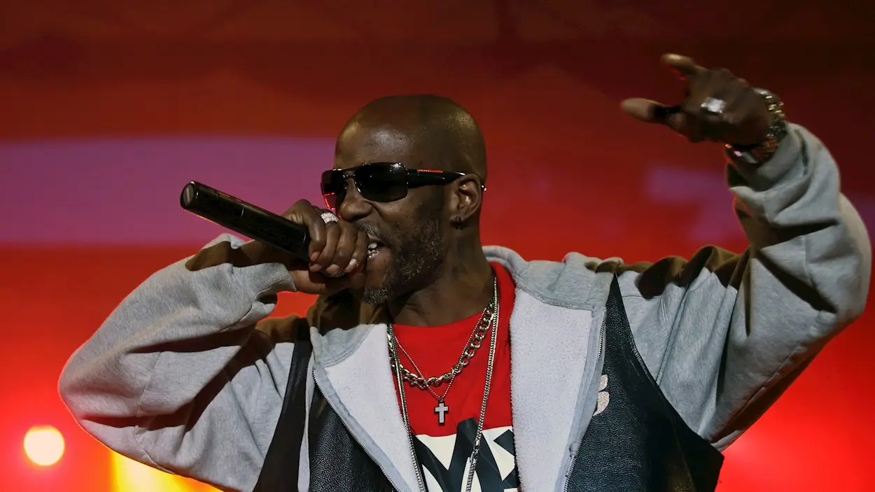 El rapero DMX durante un concierto en Polonia El rapero DMX durante un concierto en Polonia