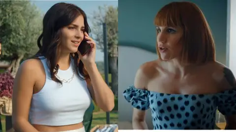 Angy Fernández y Andrea Duro en 'FoQ: el reencuentro' Angy Fernández y Andrea Duro en 'FoQ: el reencuentro'