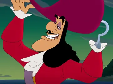 Capitán Garfio en 'Peter Pan' Capitán Garfio en 'Peter Pan'