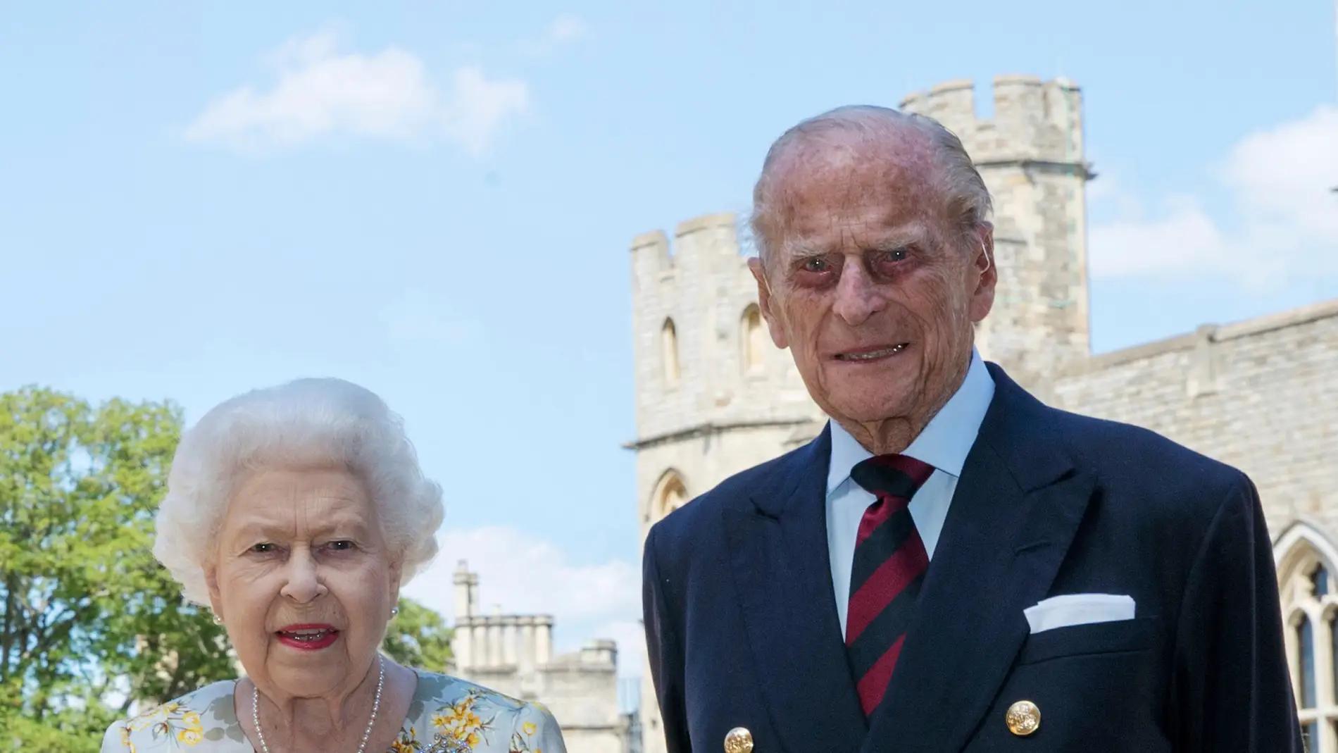 La reina Isabel II y el Duque de Edimburgo 