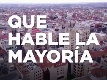 'Que hable la mayoría', el lema de campaña de Podemos para las elecciones de Madrid 2021