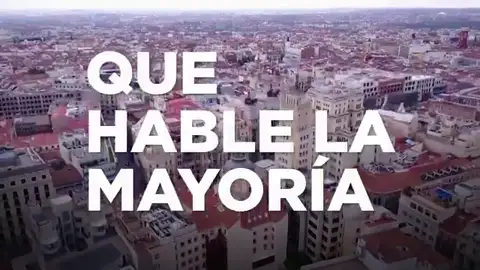 'Que hable la mayoría', el lema de campaña de Podemos para las elecciones de Madrid 2021 'Que hable la mayoría', el lema de campaña de Podemos para las elecciones de Madrid 2021