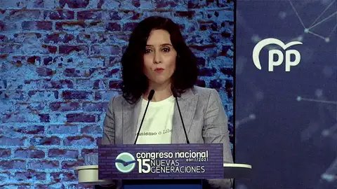Isabel Díaz Ayuso pide a los jóvenes que van a votar por primera vez en las elecciones de Madrid no dejarse "engañar" por la izquierda Isabel Díaz Ayuso pide a los jóvenes que van a votar por primera vez en las elecciones de Madrid no dejarse "engañar" por la izquierda