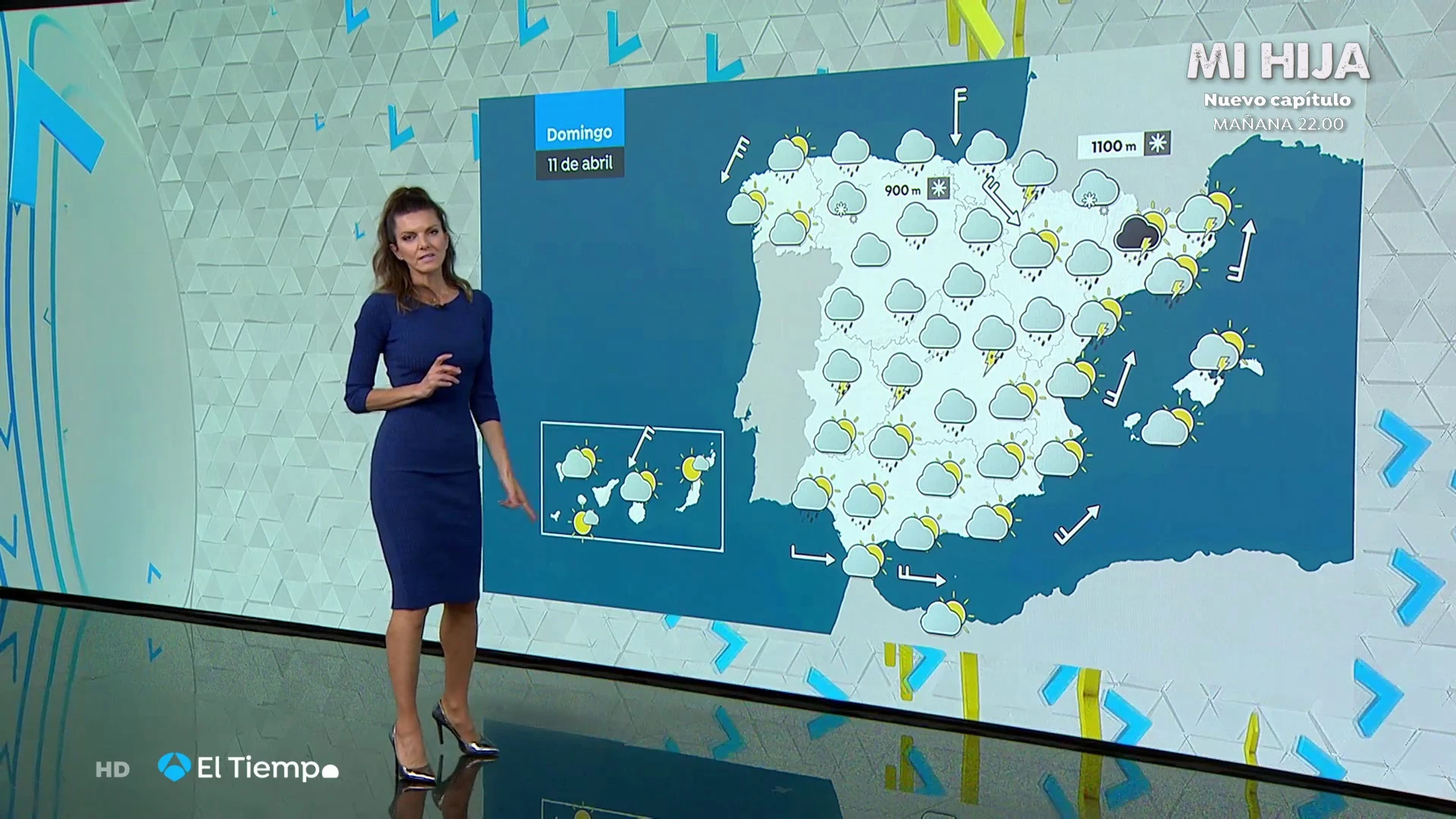 Tu Tiempo (10-04-21) Avisos de lluvias y tormentas 