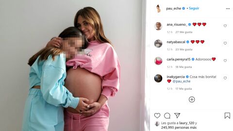 Paula Echevarría y su hija Daniella