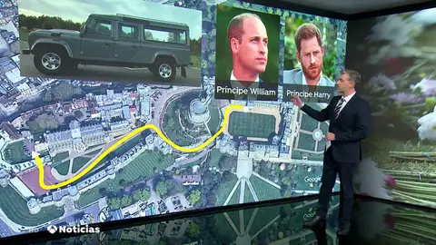 Las dudas sobre la asistencia del príncipe Harry al funeral del duque de Edimburgo el próximo sábado Las dudas sobre la asistencia del príncipe Harry al funeral del duque de Edimburgo el próximo sábado