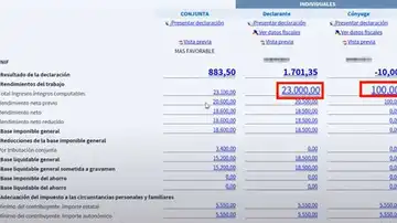 Muestra de los distintos apartados Muestra de los distintos apartados