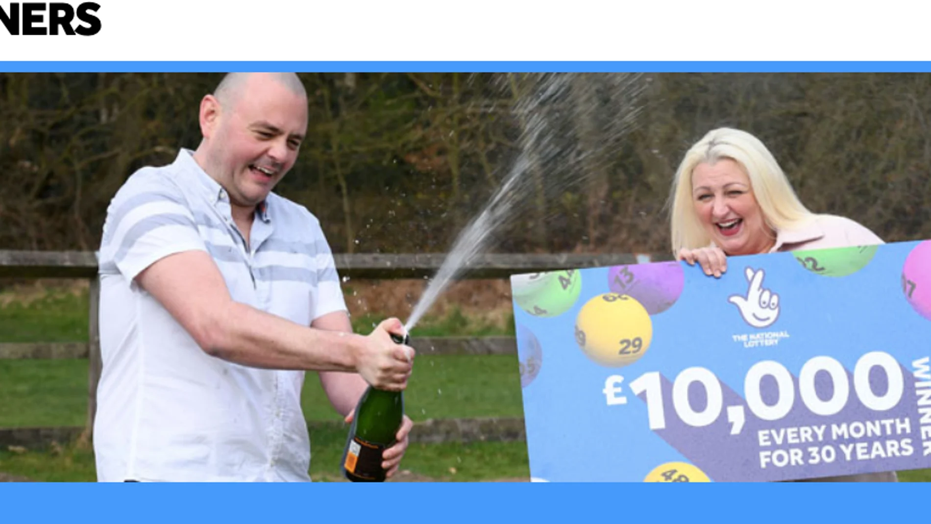 Los ganadores de la lotería Los ganadores de la lotería