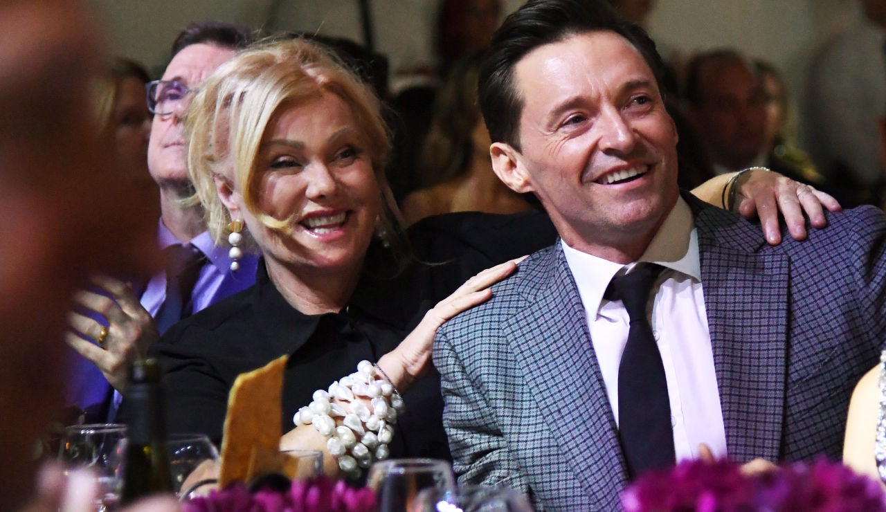 Hugh Jackman y su mujer Deborra-Lee Furness