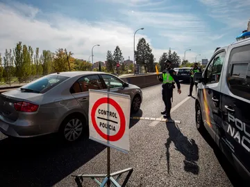Control policía Control policía