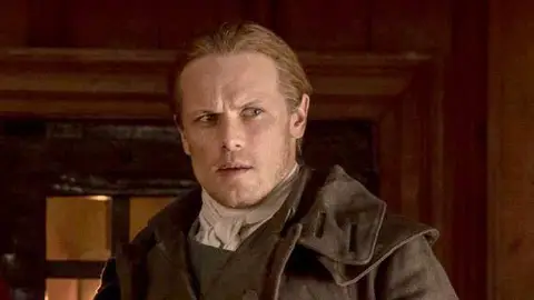 Sam Heughan como Jamie Fraser en 'Outlander' En la temporada 5