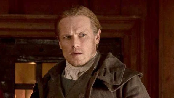 Sam Heughan como Jamie Fraser en 'Outlander' En la temporada 5