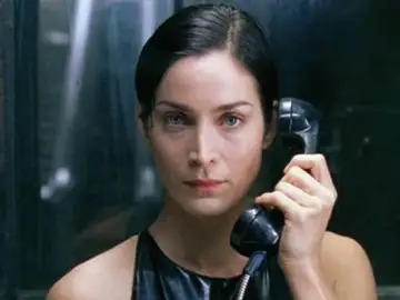 Carrie-Anne Moss en 'Matrix' Carrie-Anne Moss en 'Matrix'