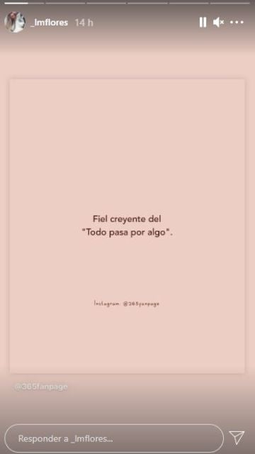 El mensaje de Laura Matamoros
