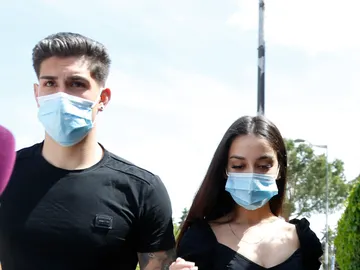 Julia Janeiro no se separa de su novio Brayan Mejía Julia Janeiro no se separa de su novio Brayan Mejía