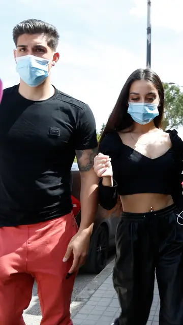 Julia Janeiro no se separa de su novio Brayan Mejía Julia Janeiro no se separa de su novio Brayan Mejía