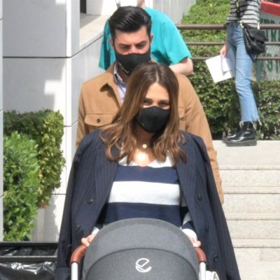 Paula Echevarría y Miguel Torres con su hijo