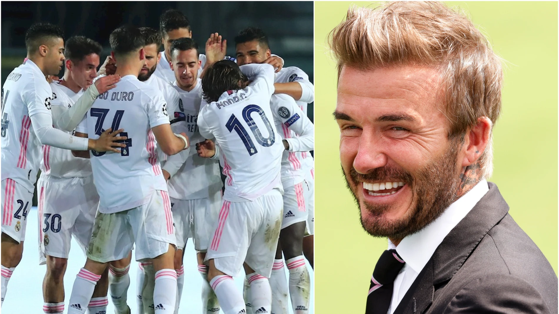 David Beckham critica la Superliga europea y recibe el &#39;like&#39; de varios jugadores del Real Madrid
