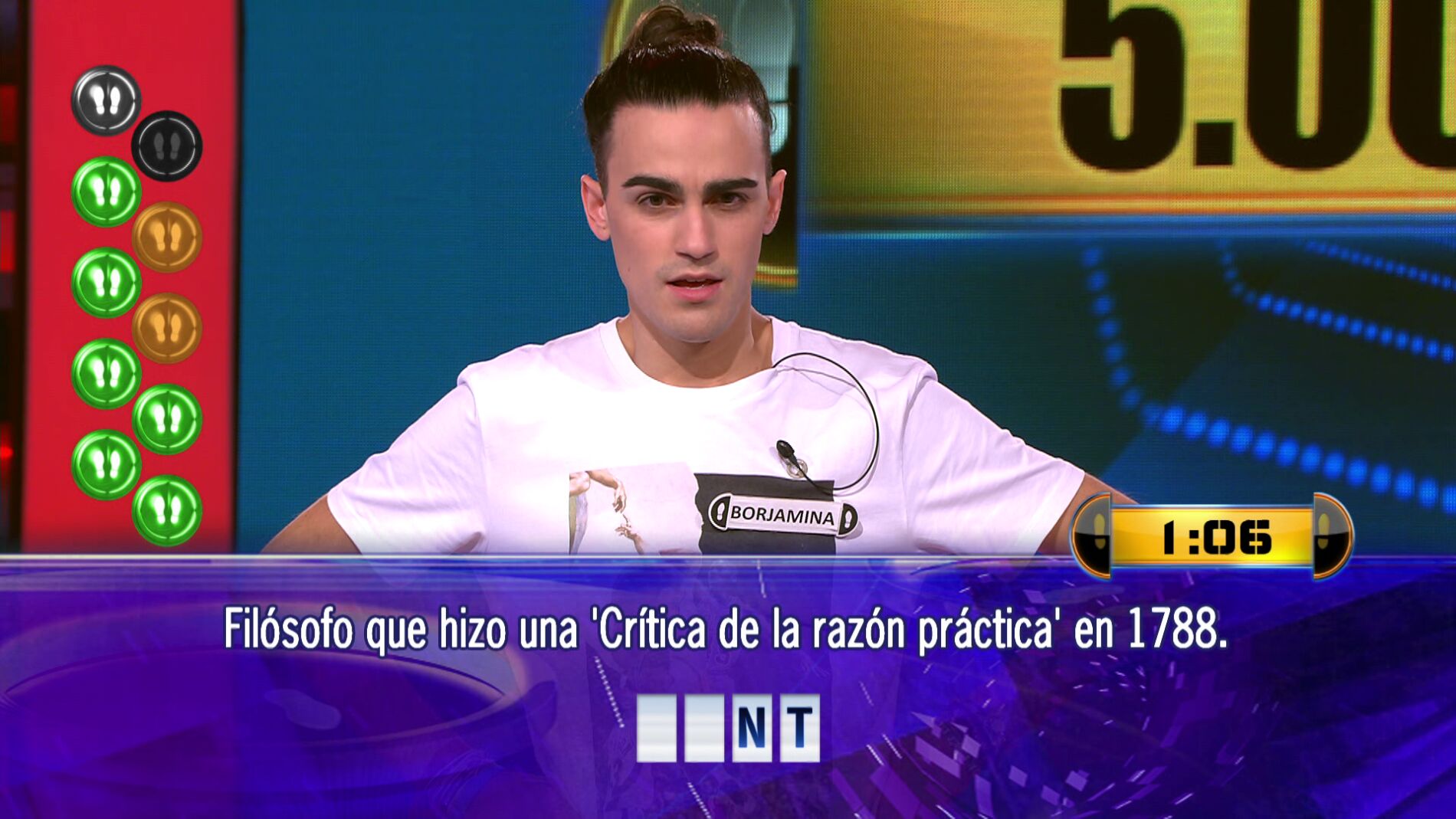 Borja juega por 5.000 euros el Duelo Final de &lsquo;&iexcl;Ahora caigo!&rsquo;