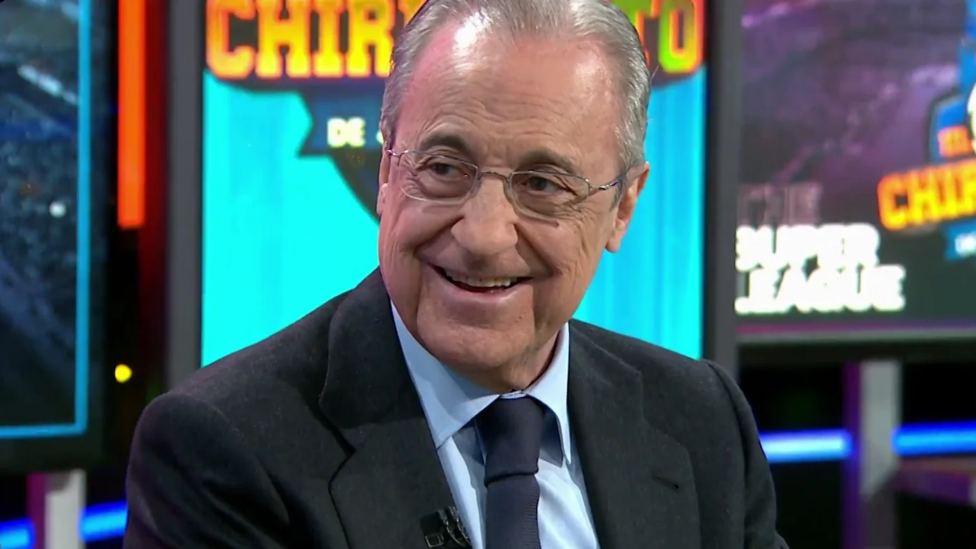 Los 10 titulares de Florentino Pérez en El Chiringuito y su postura sobre la Superliga Los 10 titulares de Florentino Pérez en El Chiringuito y su postura sobre la Superliga
