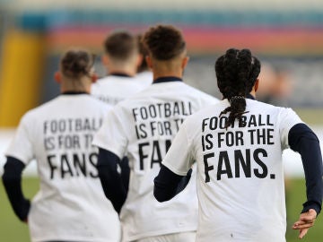 El Cádiz mostrará camisetas contra la Superliga en el partido ante el Real Madrid: "El fútbol es de todos"