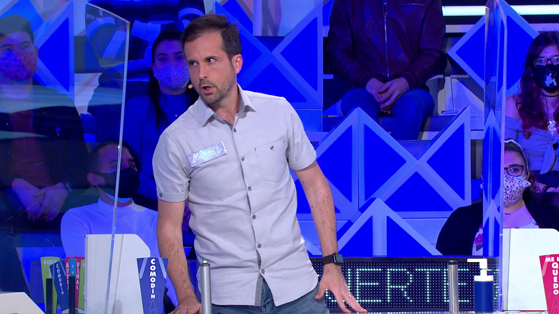 El error de principiante de un concursante: &ldquo;&iquest;Te has enterado de que te lo ha quitado?&rdquo;