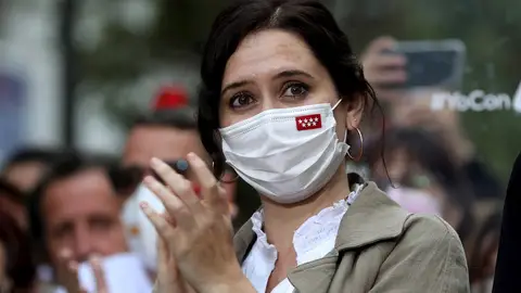 La presidenta madrileña y candidata del PP a las elecciones autonómicas, Isabel Díaz Ayuso La presidenta madrileña y candidata del PP a las elecciones autonómicas, Isabel Díaz Ayuso