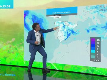 La previsi&oacute;n del tiempo hoy: Lluvias intensas en el sistema ib&eacute;rico, litoral catal&aacute;n y balear norte