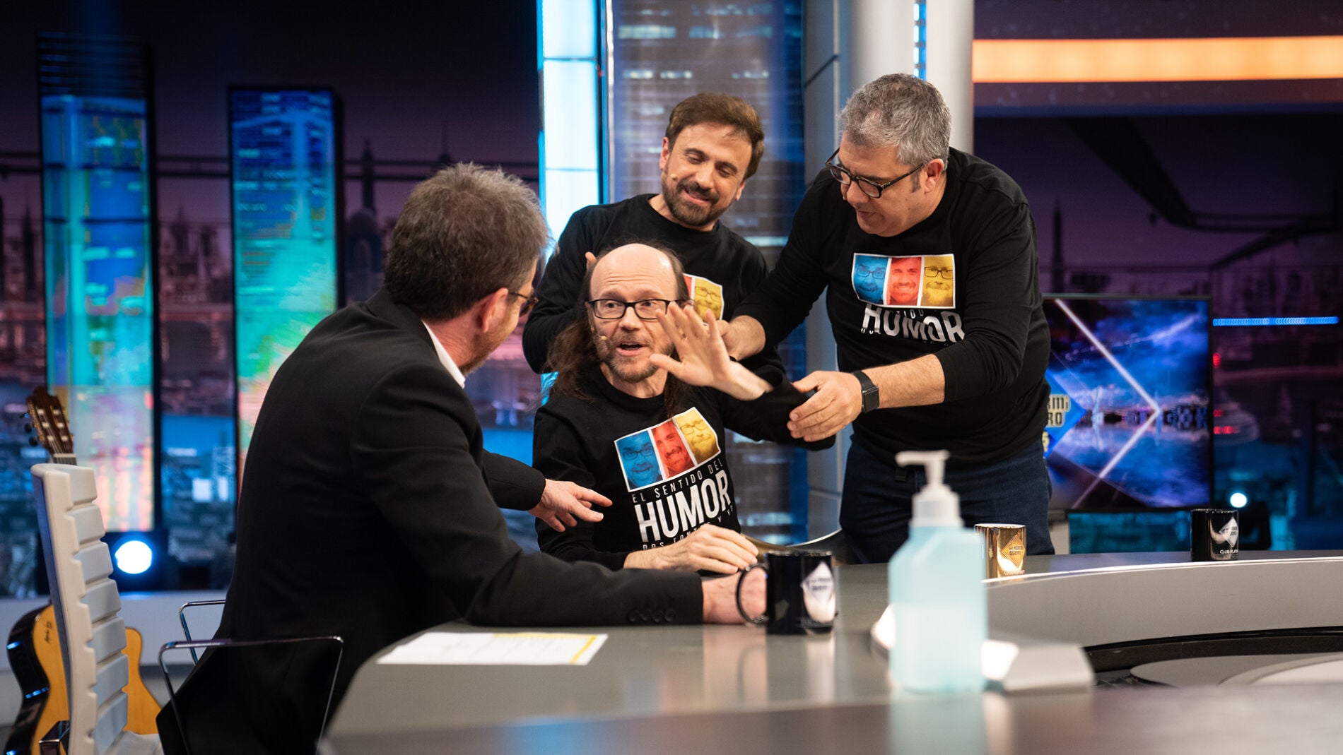 Pablo Motos duda de la amistad de Jos&eacute; Mota, Santiago Segura y Florentino Fern&aacute;ndez