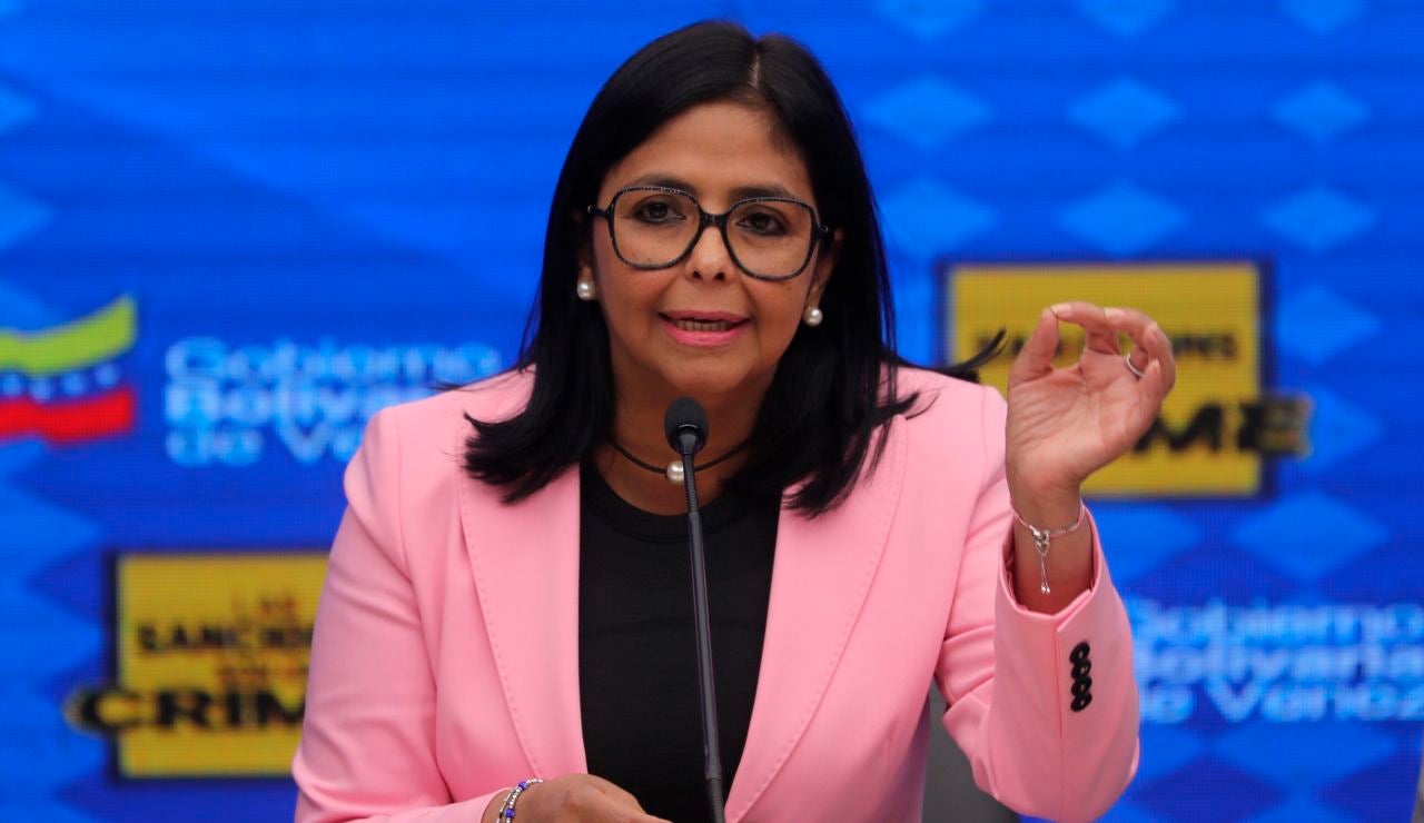 La vicepresidenta de Venezuela, Delcy Rodr&iacute;guez